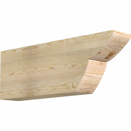 Ekena Millwork Crestline Rough Sawn Rafter Tail, Douglas Fir, 6"W x 12"H x 36"L RFT06X12X36CRE00RDF